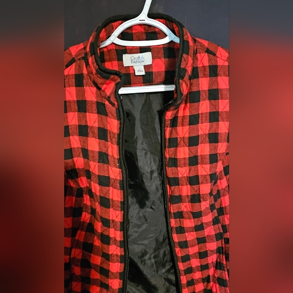 Buffalo Plaid Vest by Croft & Barrow - Picture 3 of 3